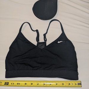 Nike Women's Pro Indy Training Sports Bra - Size Medium - Color Black